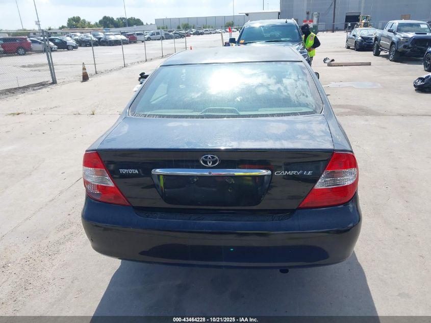 2004 Toyota Camry Le VIN: 4T1BE32K74U302387 Lot: 43464228