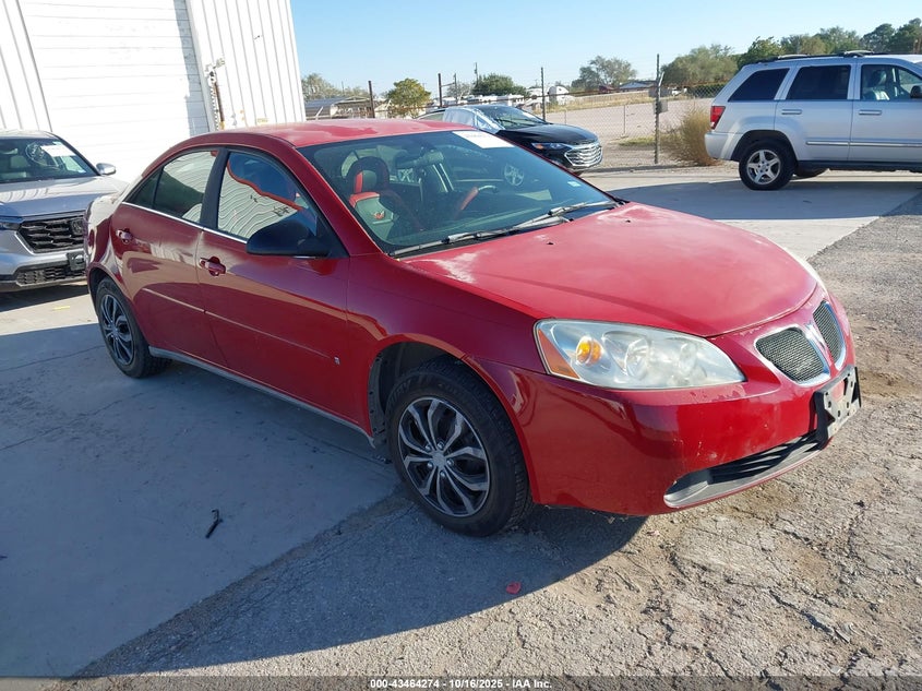 1G2ZF58BX74219421 2007 Pontiac G6 Value Leader auction photo 1
