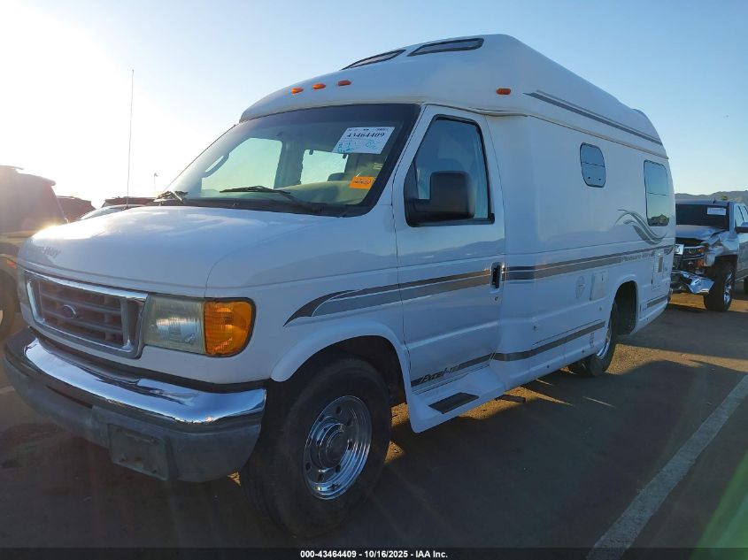 2003 Ford E-350 Super Duty Recreational VIN: 1FDSE34L73HA88496 Lot: 43464409