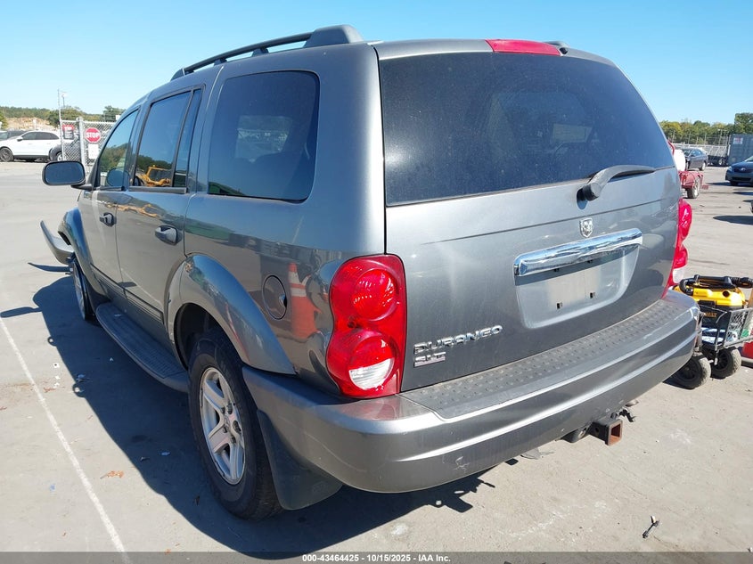 1D8HD48N95F509296 2005 DODGE DURANGO photo no. 3
