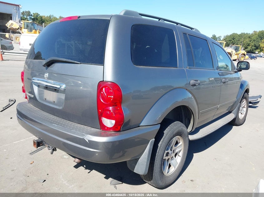 1D8HD48N95F509296 2005 DODGE DURANGO photo no. 4