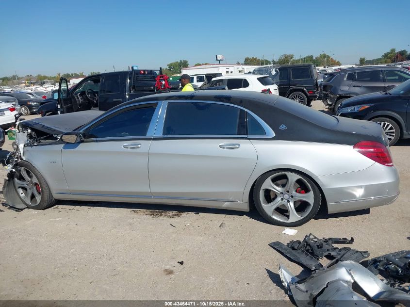 2017 MERCEDES-BENZ MAYBACH S 550 4MATIC WDDUX8FB2HA298602