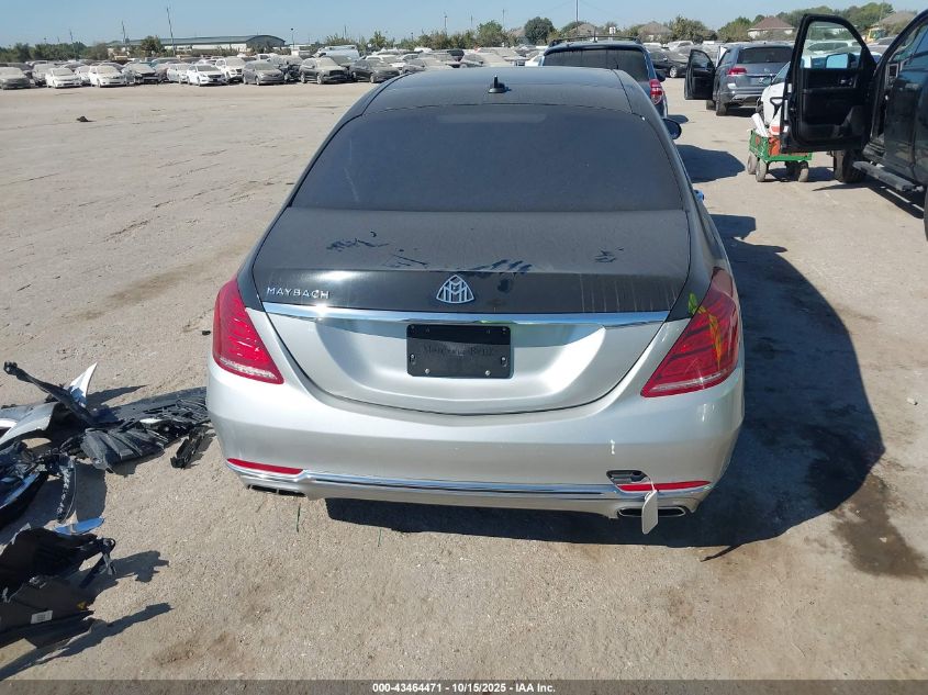 2017 MERCEDES-BENZ MAYBACH S 550 4MATIC WDDUX8FB2HA298602