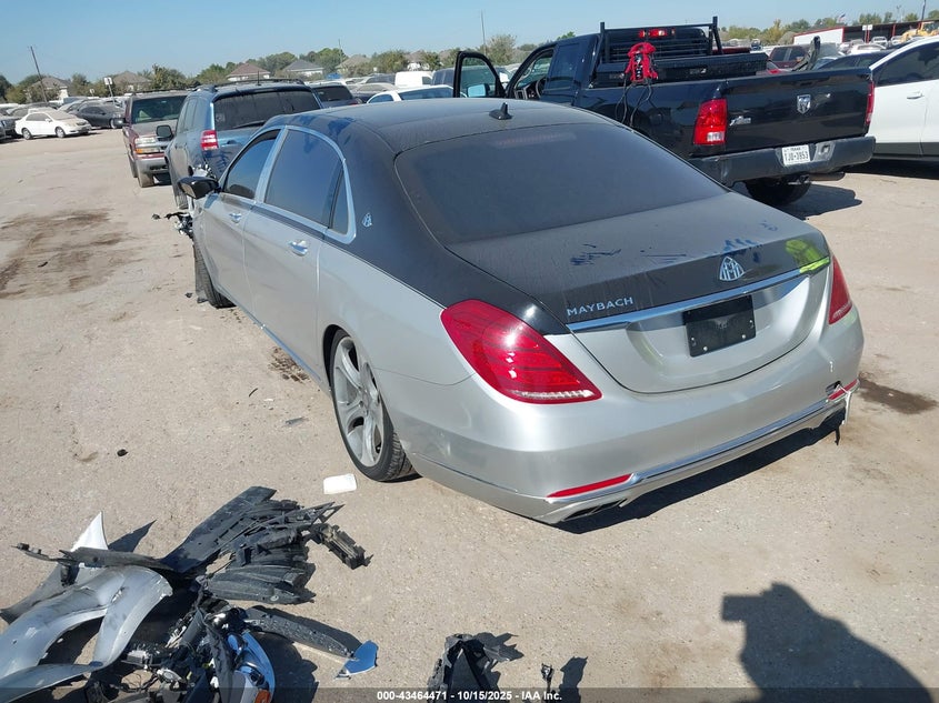 2017 MERCEDES-BENZ MAYBACH S 550 4MATIC WDDUX8FB2HA298602
