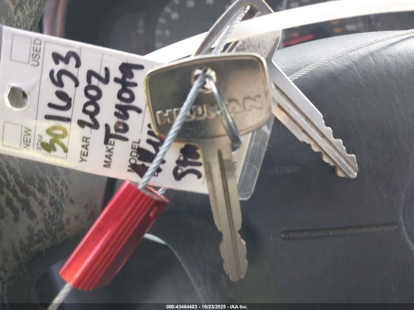 2002 Toyota 4Runner Sr5 V6 VIN: JT3GN86R720221591 Lot: 43464483