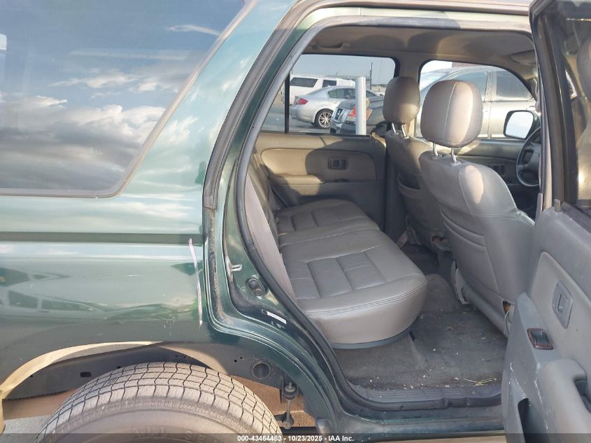 2002 Toyota 4Runner Sr5 V6 VIN: JT3GN86R720221591 Lot: 43464483