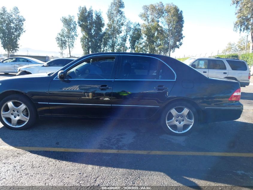 2005 Lexus Ls 430 VIN: JTHBN36F555014847 Lot: 43464537