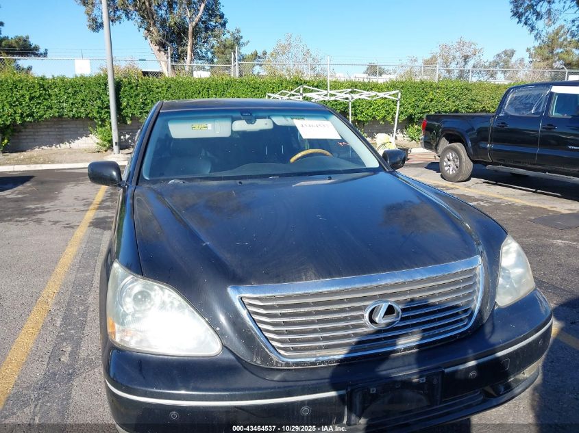 2005 Lexus Ls 430 VIN: JTHBN36F555014847 Lot: 43464537