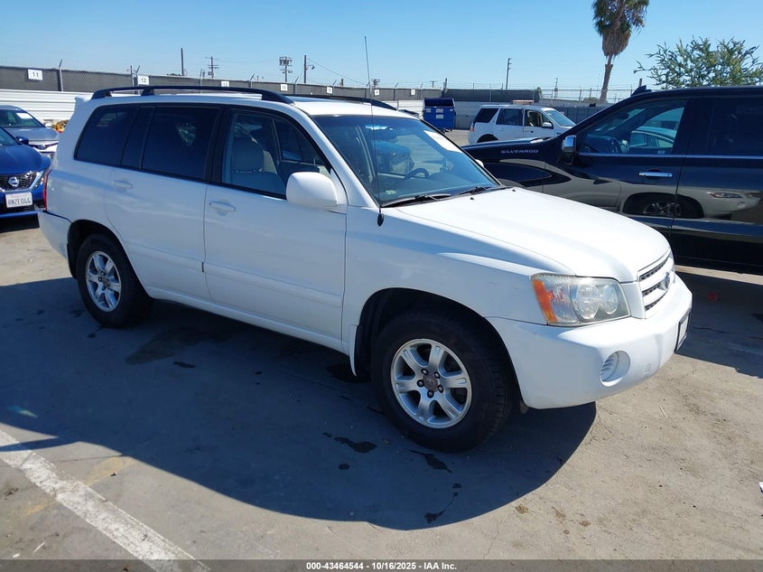 JTEGF21A120051571 2002 Toyota Highlander V6 auction photo 1
