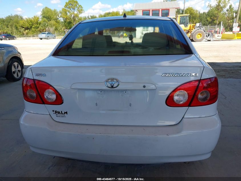 2005 Toyota Corolla Le VIN: JTDBR32E552064216 Lot: 43464577