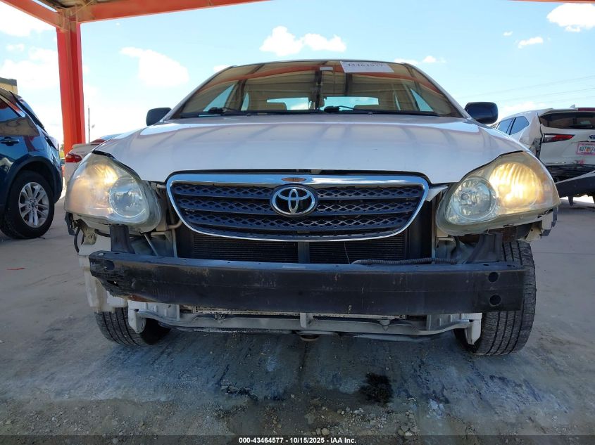 2005 Toyota Corolla Le VIN: JTDBR32E552064216 Lot: 43464577