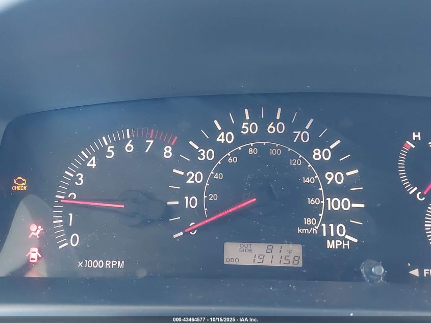 2005 Toyota Corolla Le VIN: JTDBR32E552064216 Lot: 43464577