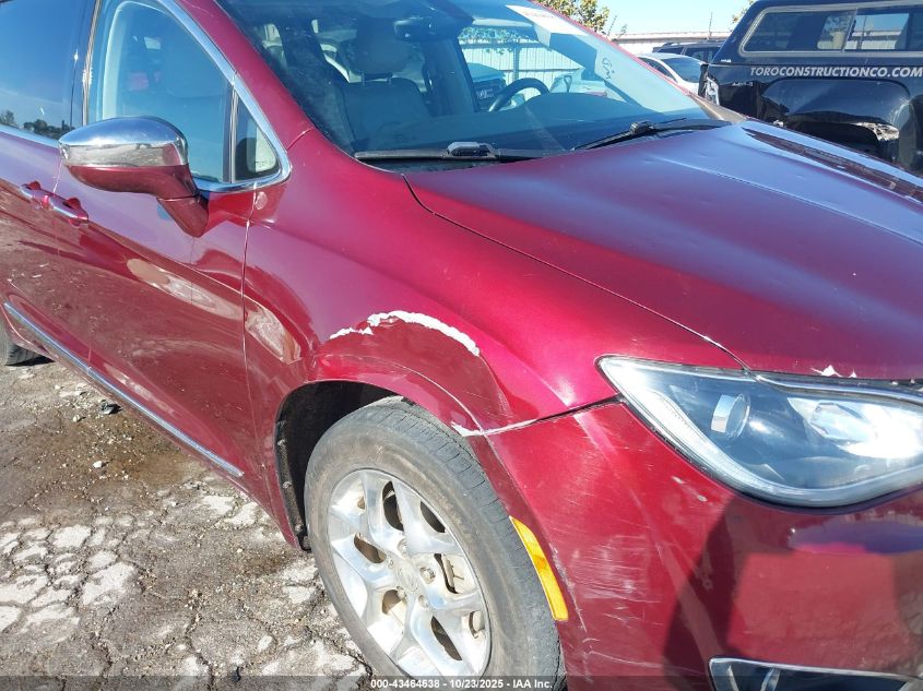 2017 Chrysler Pacifica Limited VIN: 2C4RC1GG6HR565152 Lot: 43464638