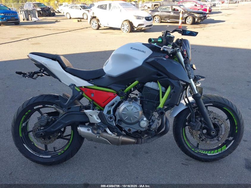 2017 Kawasaki Er650 G VIN: JKAEREG1XHDA01598 Lot: 43464706