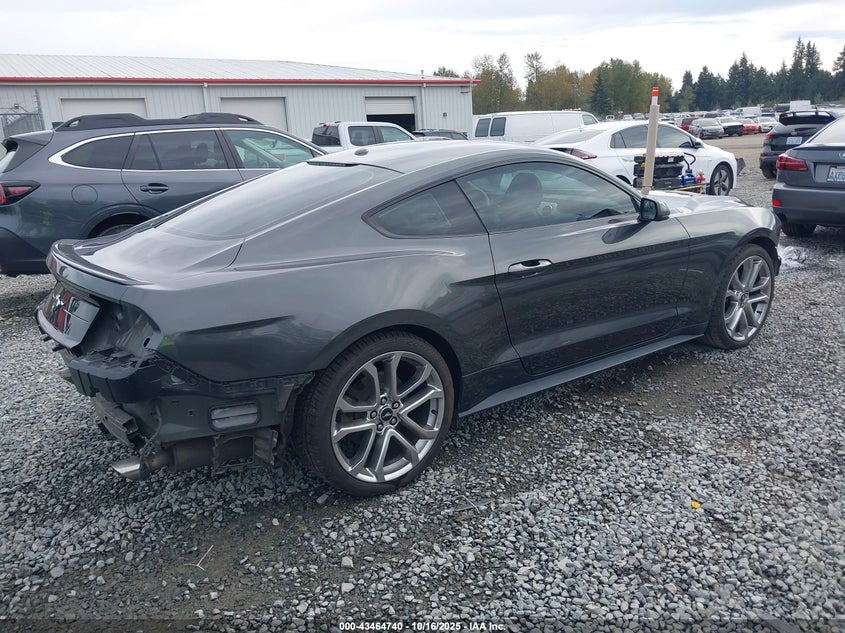 2018 Ford Mustang 2.3 Ecoboost Grey Lot 111043464740 Vin 1FA6P8TH0J5176935