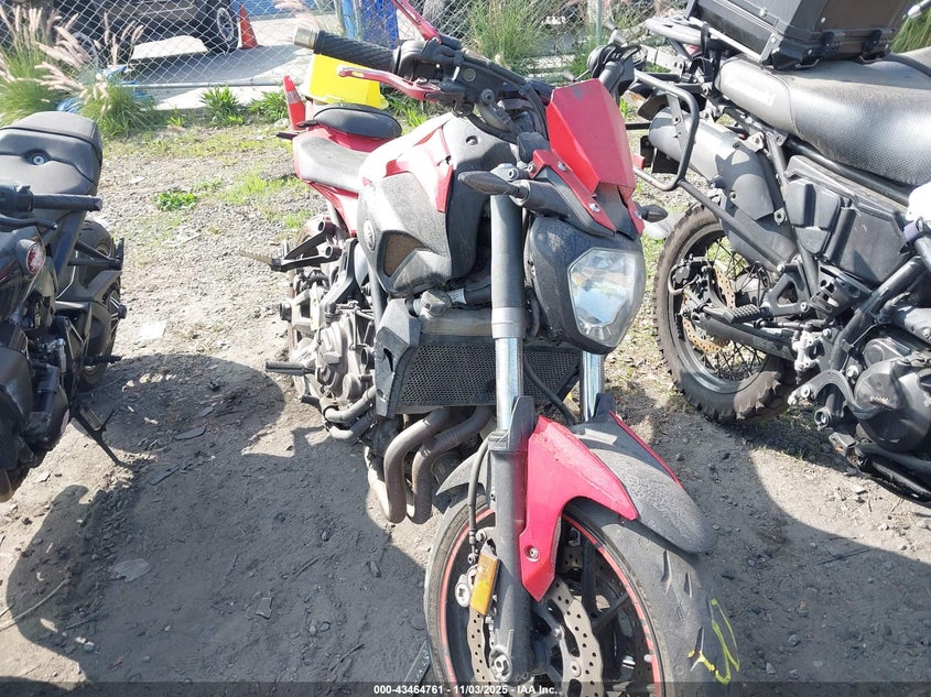 JYARM06Y7HA003665 2017 Yamaha Fz07 C auction photo 1