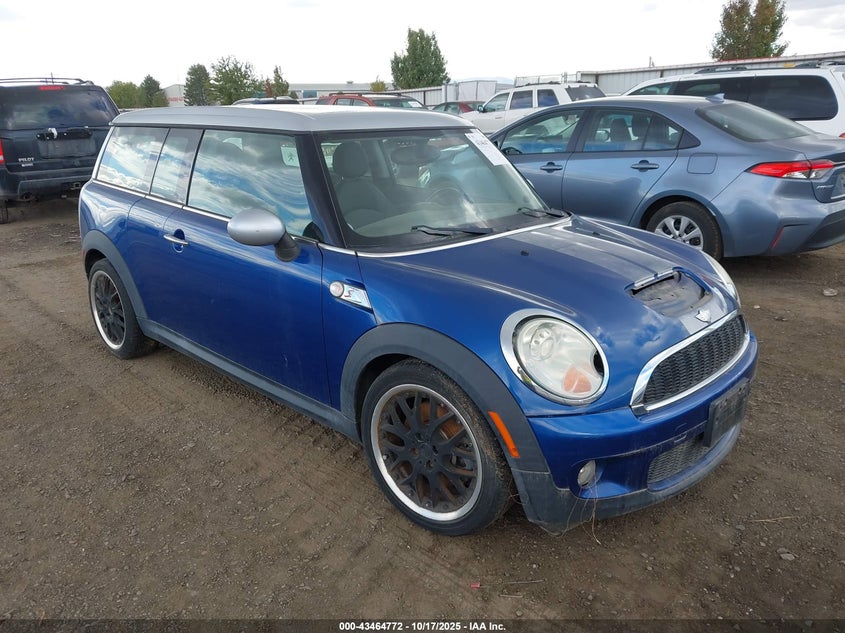 WMWMM33548TP70787 2008 Mini Cooper S Clubman auction photo 1