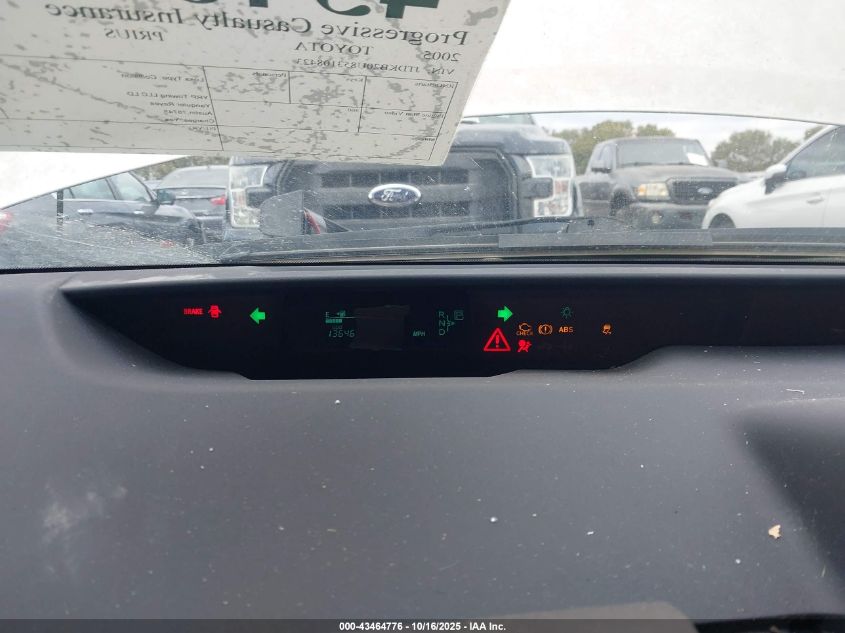 2005 Toyota Prius VIN: JTDKB20U853108423 Lot: 43464776