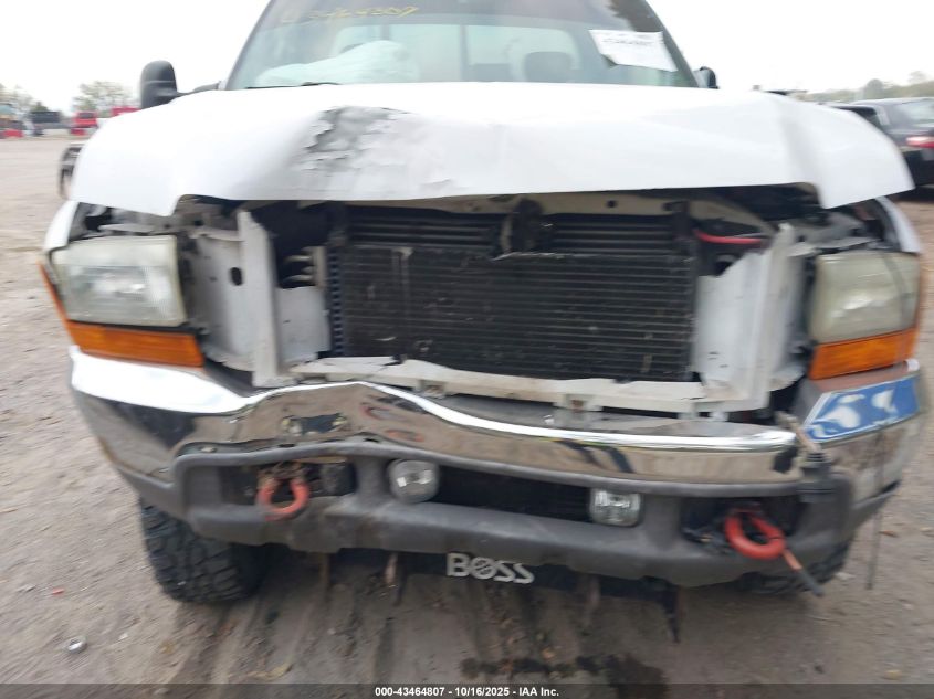 2001 Ford F-250 Lariat/Xl/Xlt VIN: 3FTNX21F51MA70589 Lot: 43464807