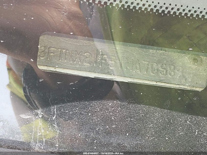 2001 Ford F-250 Lariat/Xl/Xlt VIN: 3FTNX21F51MA70589 Lot: 43464807