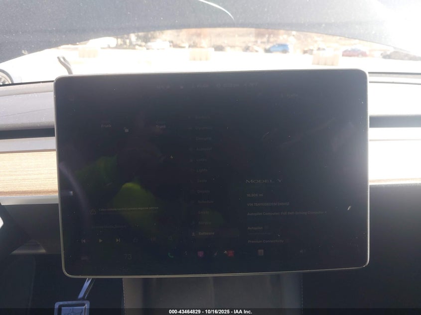 2025 Tesla Model Y Long Range Dual Motor Rear-Wheel Drive VIN: 7SAYGDED5SF248415 Lot: 43464829