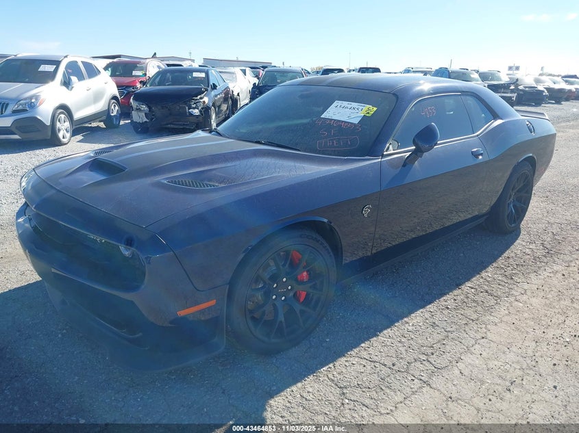 Vin: 2c3cdzc91gh270865, lot: 43959734, dodge challenger srt hellcat 20162