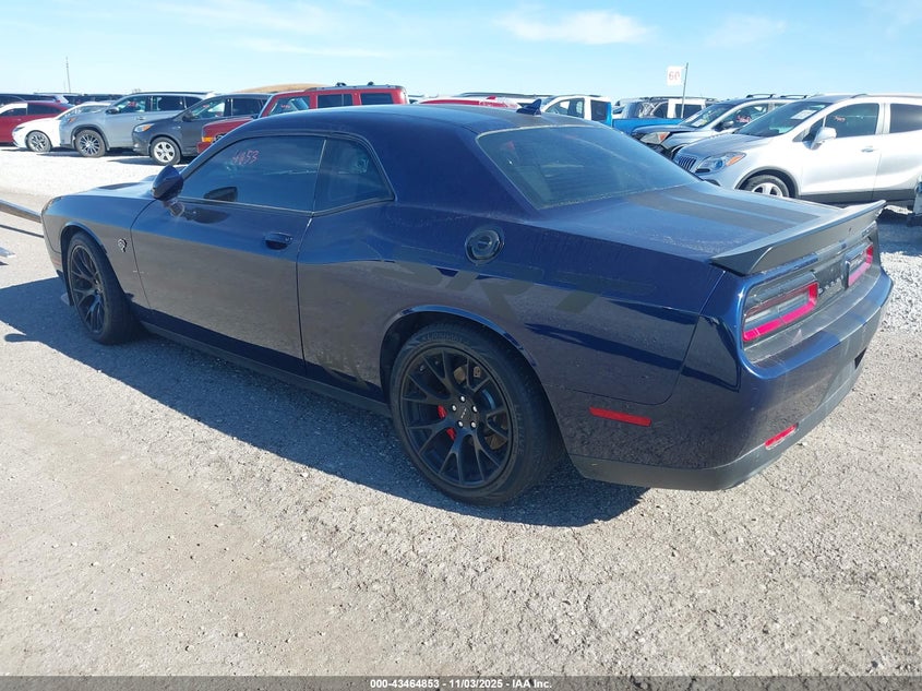 Vin: 2c3cdzc91gh270865, lot: 43959734, dodge challenger srt hellcat 20163