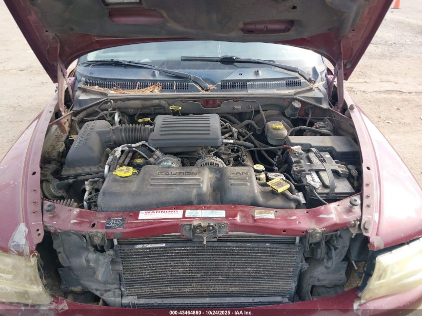 2001 Dodge Durango VIN: 1B4HS28N31F526336 Lot: 43464860