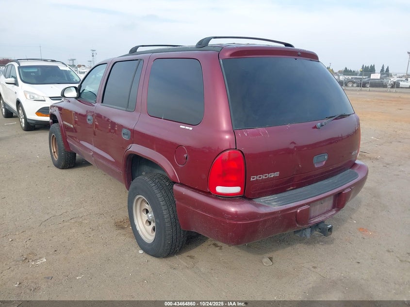 1B4HS28N31F526336 2001 DODGE DURANGO photo no. 3