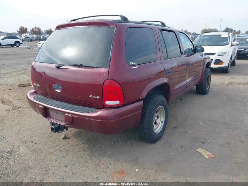 1B4HS28N31F526336 2001 DODGE DURANGO photo no. 4