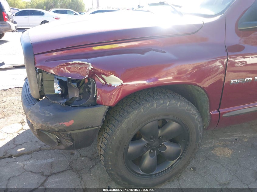 2003 Dodge Ram 1500 Slt/Laramie/St VIN: 1D7HA18Z23S209912 Lot: 43464877