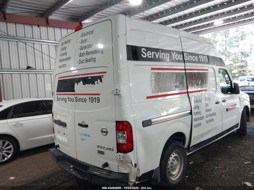 2014 Nissan Nv Cargo Nv2500 Hd S V6 VIN: 1N6BF0LX1EN107128 Lot: 43464899