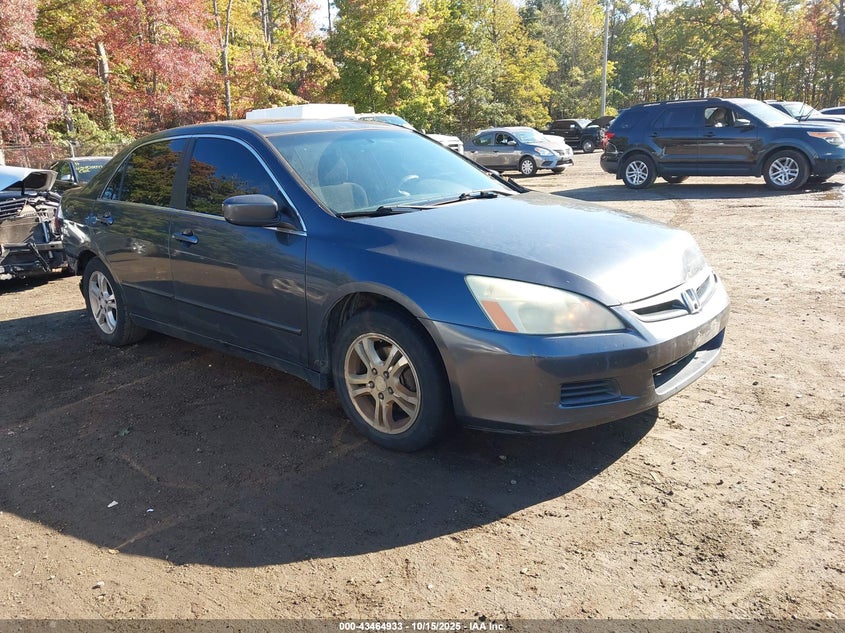 1HGCM56727A000686 2007 Honda Accord 2.4 Ex auction photo 1