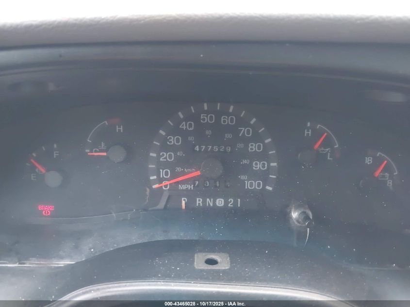 2001 Ford E-250 Commercial VIN: 1FTNE24231HB20215 Lot: 43465028