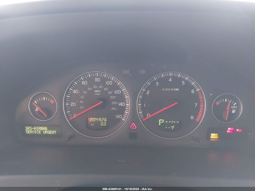 2006 Volvo Xc70 2.5T/Volvo Ocean Race Edition VIN: YV4SZ592261227156 Lot: 43465141