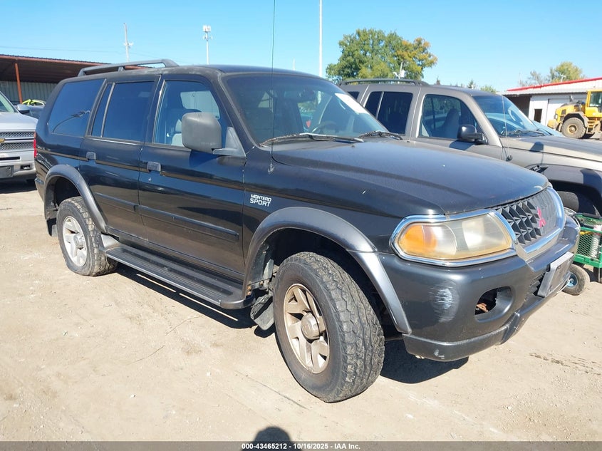 2001 Mitsubishi Montero Sport Xls