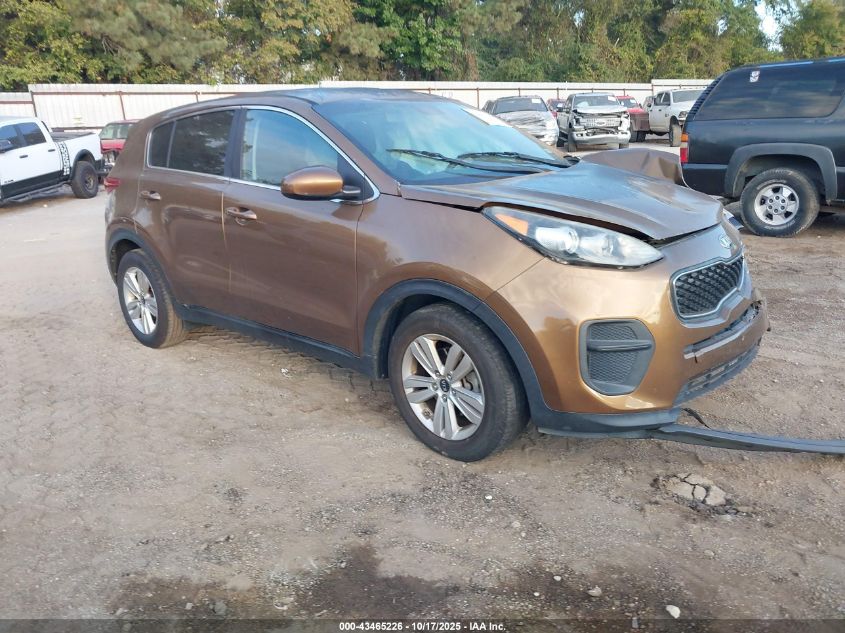 2017 KIA SPORTAGE LX - KNDPM3AC4H7176842