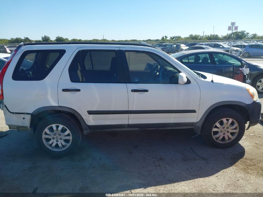 2006 Honda Cr-V Ex VIN: JHLRD68826C021550 Lot: 43465287