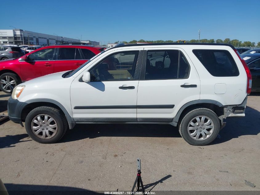 2006 Honda Cr-V Ex VIN: JHLRD68826C021550 Lot: 43465287