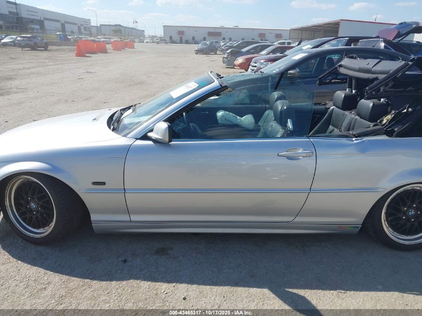 2001 BMW 325Ci VIN: WBABS33491JY41889 Lot: 43465317