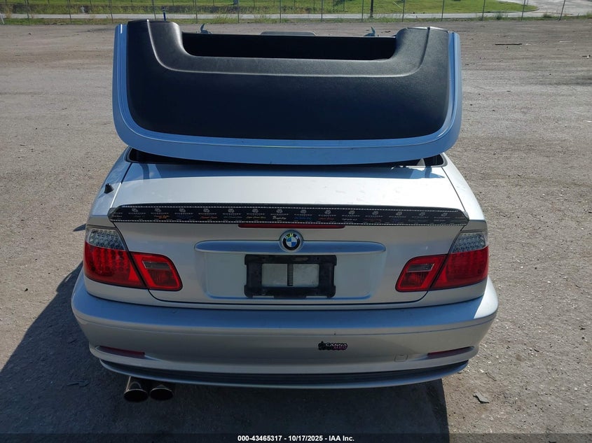 2001 BMW 325Ci VIN: WBABS33491JY41889 Lot: 43465317