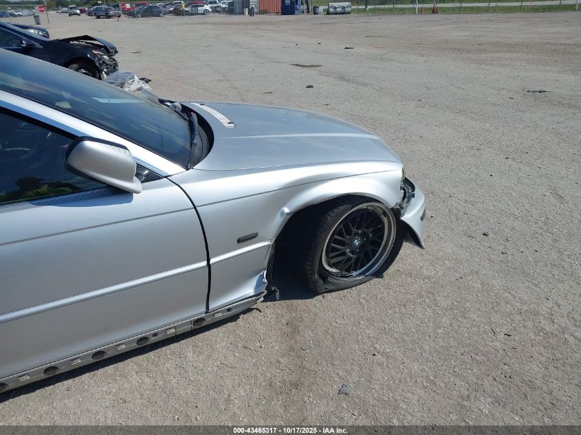 2001 BMW 325Ci VIN: WBABS33491JY41889 Lot: 43465317