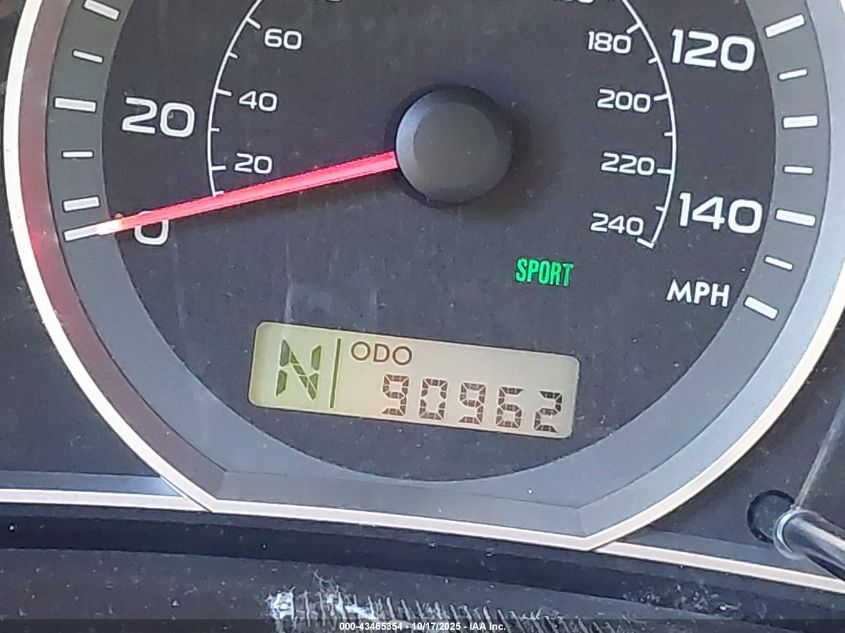 2008 Subaru Impreza 2.5I VIN: JF1GE61638H527006 Lot: 43465354