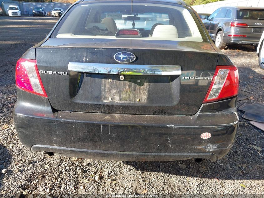 2008 Subaru Impreza 2.5I VIN: JF1GE61638H527006 Lot: 43465354
