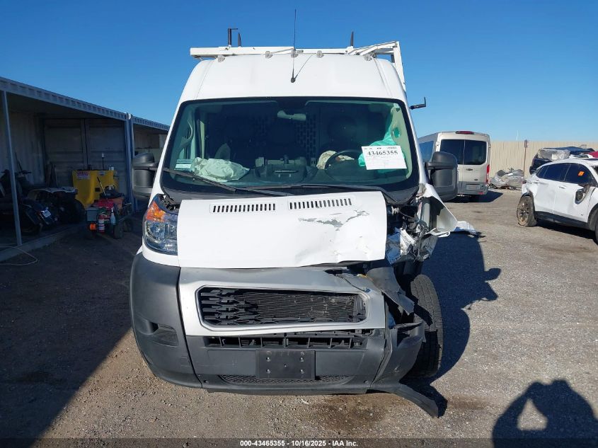 2021 Ram Promaster 1500 High Roof 136 Wb VIN: 3C6LRVBG4ME567052 Lot: 43465355