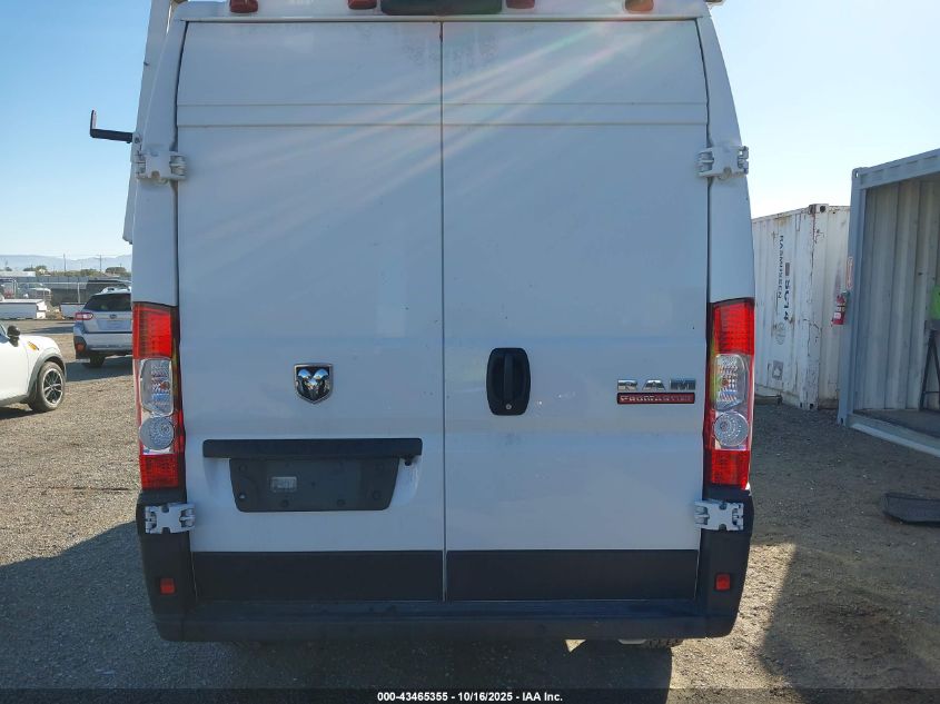 2021 Ram Promaster 1500 High Roof 136 Wb VIN: 3C6LRVBG4ME567052 Lot: 43465355