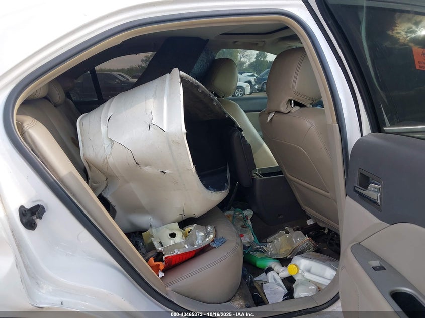 2012 Ford Fusion Sel VIN: 3FAHP0JG7CR450488 Lot: 43465373