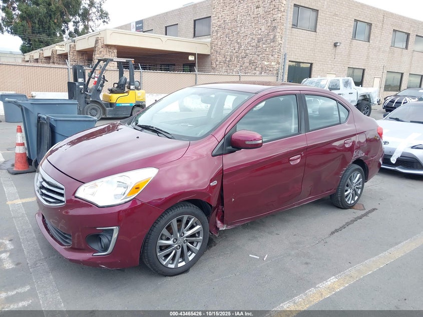 2018 Mitsubishi Mirage 1.2 G4 Se Brown Lot 111043465426 Vin ML32F4FJ5JHF06513