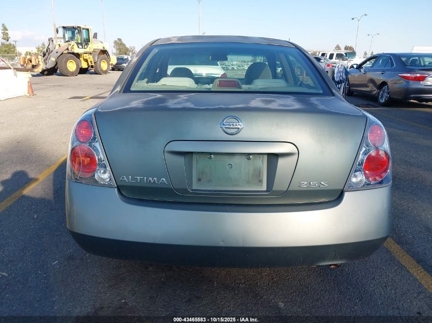 2005 Nissan Altima 2.5 S VIN: 1N4AL11D95N480588 Lot: 43465583