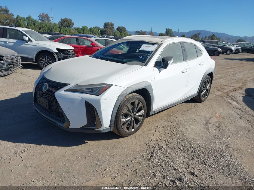 Vin: jthy3jbh2k2002020, lot: 43960573, lexus ux 200 f sport 20192